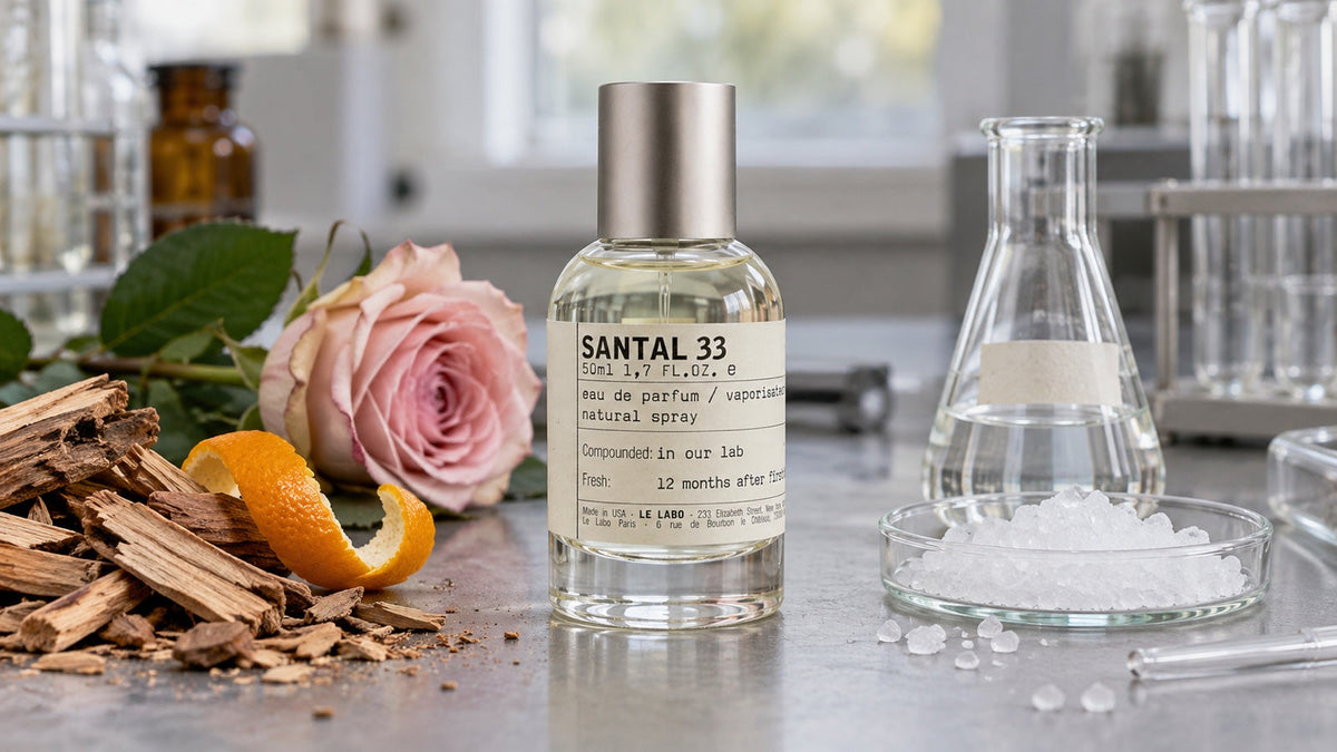 Le Labo Santal 33 mezi přírodními surovinami a syntetickými molekulami