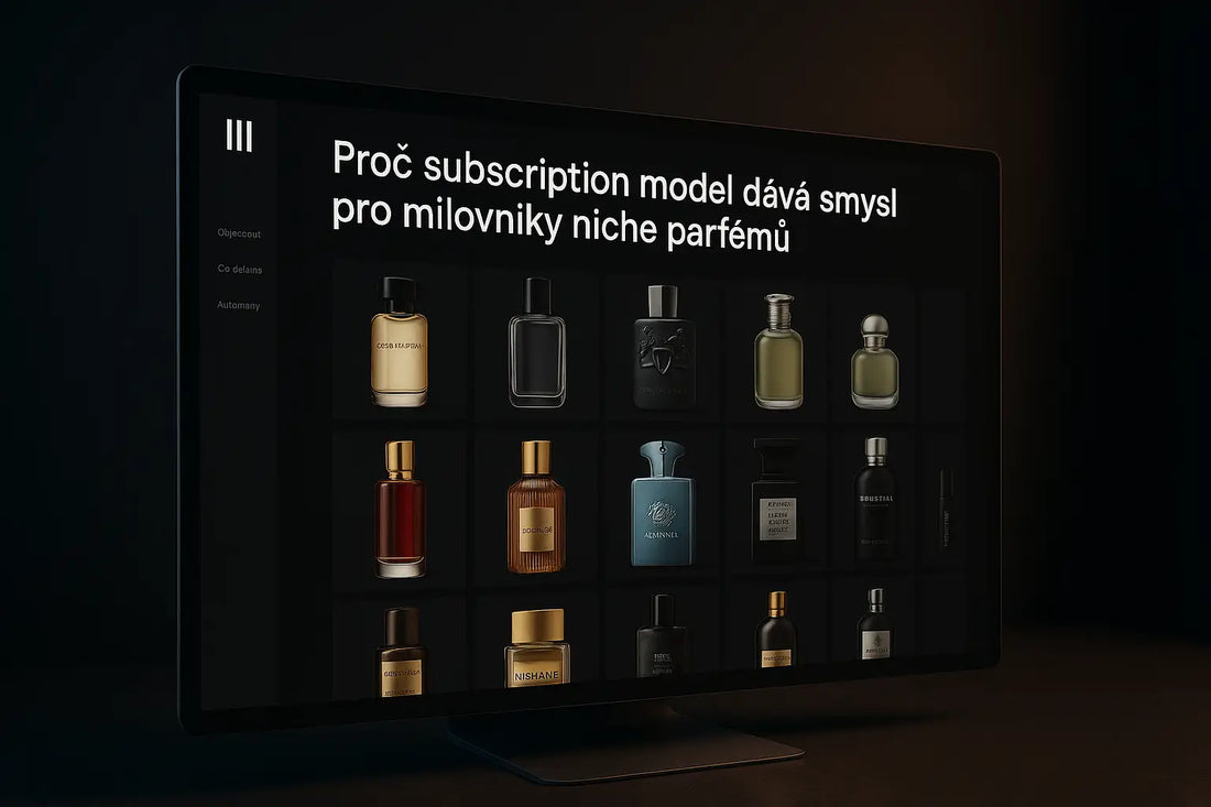 Proč subscription model dává smysl pro milovníky niche parfémů