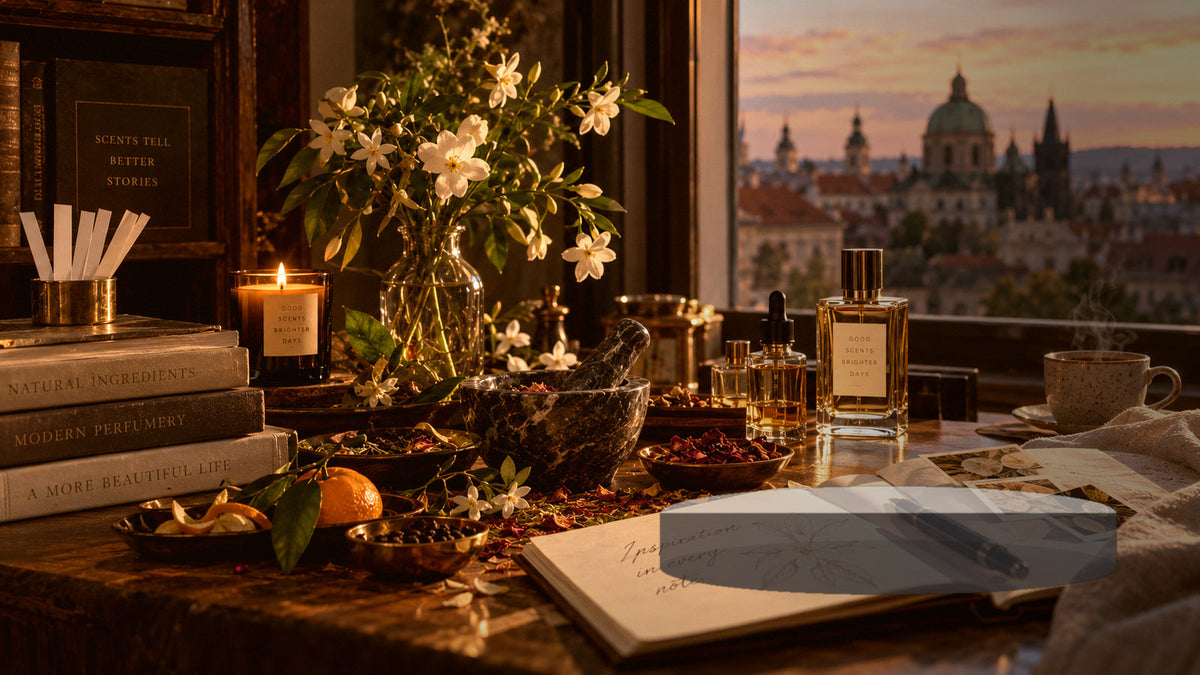 Prawdziwy flakon perfum pakowany jako elegancki prezent na ostatnią chwilę