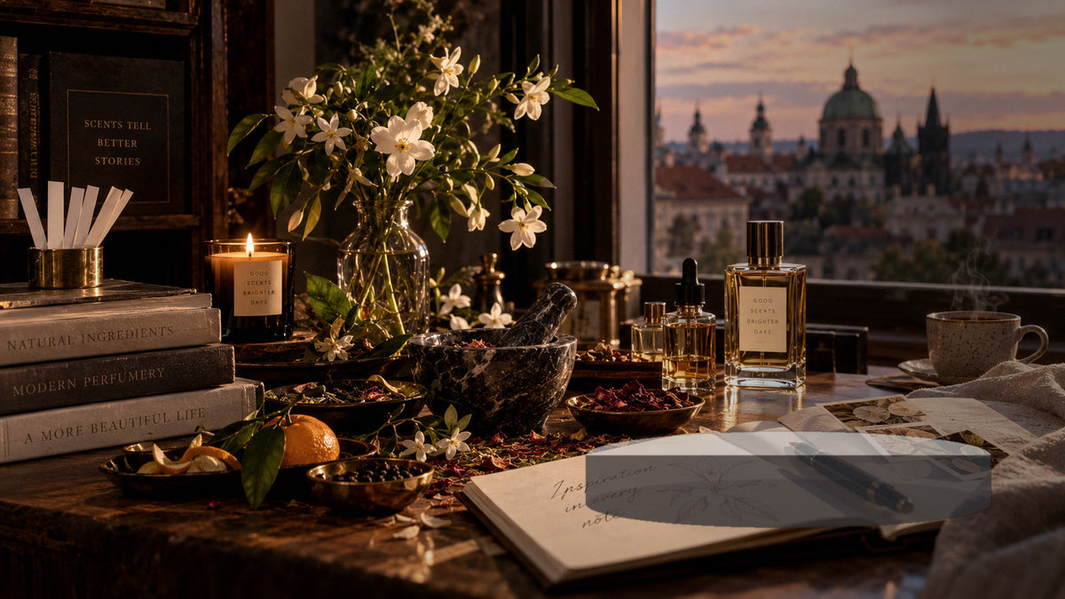 Realistyczne środowisko pracy z dyskretnymi perfumami odpowiednimi na rozmowę