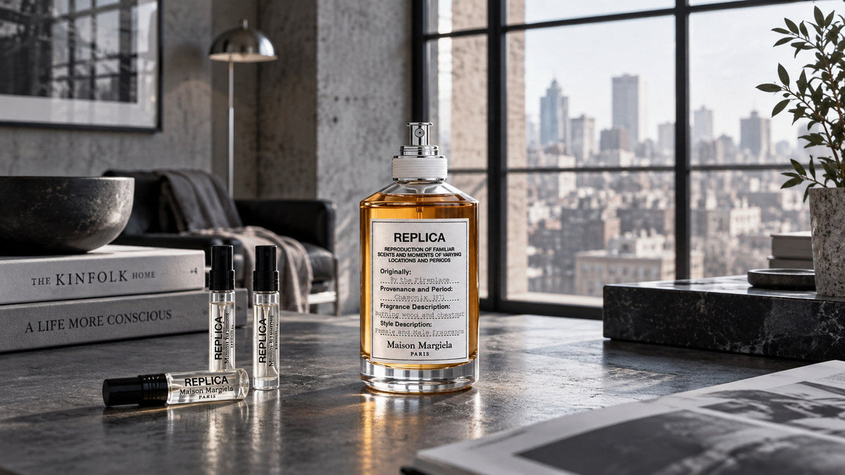 Maison Margiela Replica se vzorky v městském loftu