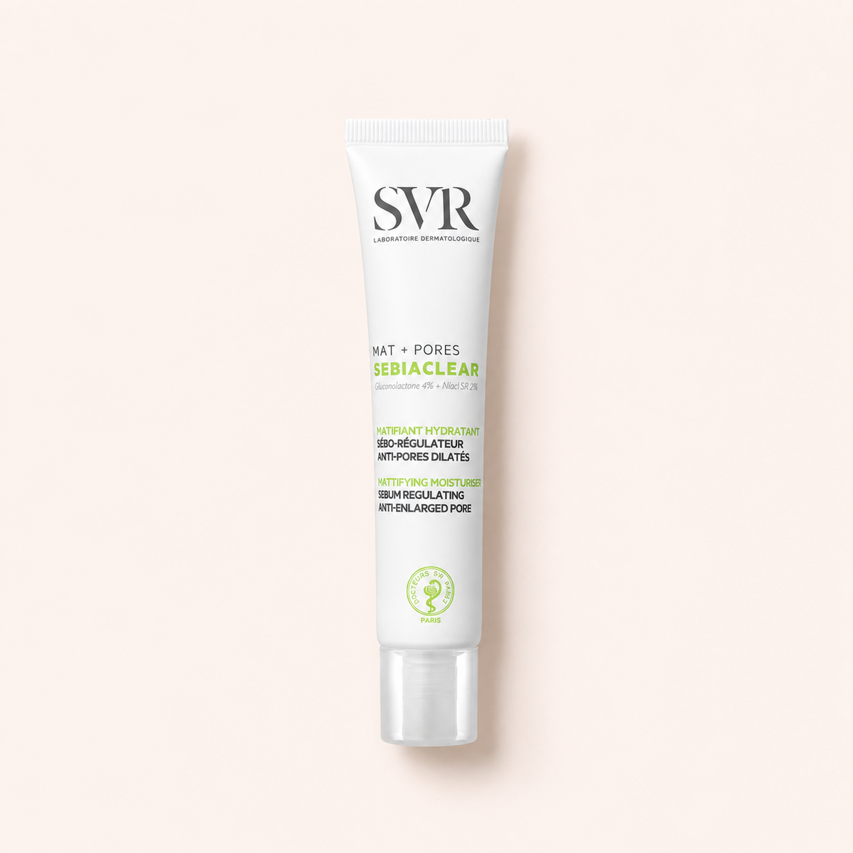 SVR Sebiaclear Mat + Pores Mattifying Moisturiser 40 ml
