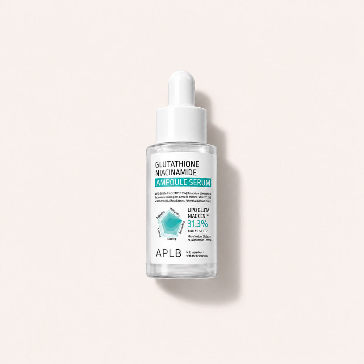 APLB Glutathione Niacinamide Ampoule Serum 40 ml