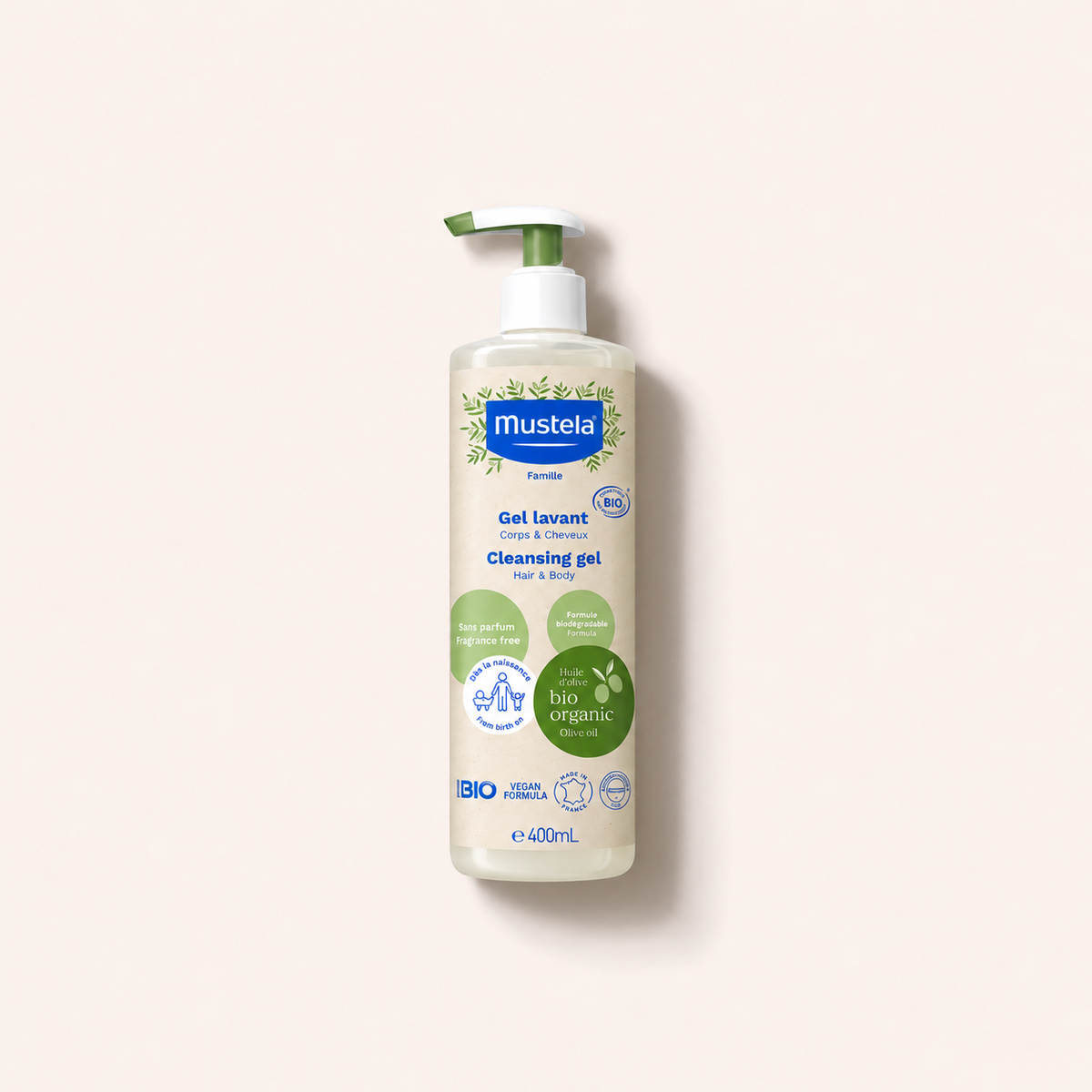 Mustela Bio Cleansing Gel 400 ml