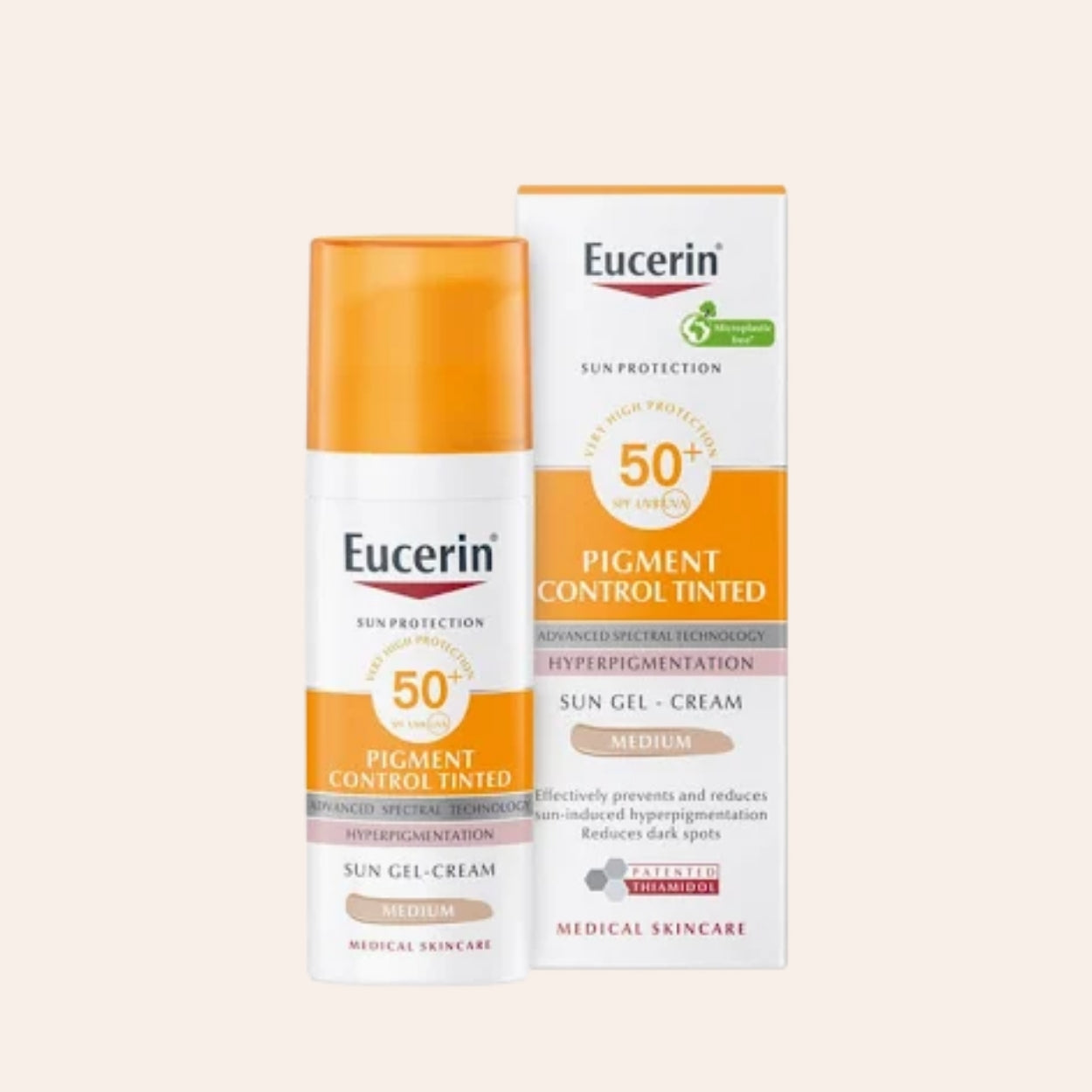 Eucerin Sun Protection Pigment Control Tonujący żel-krem 50 ml
