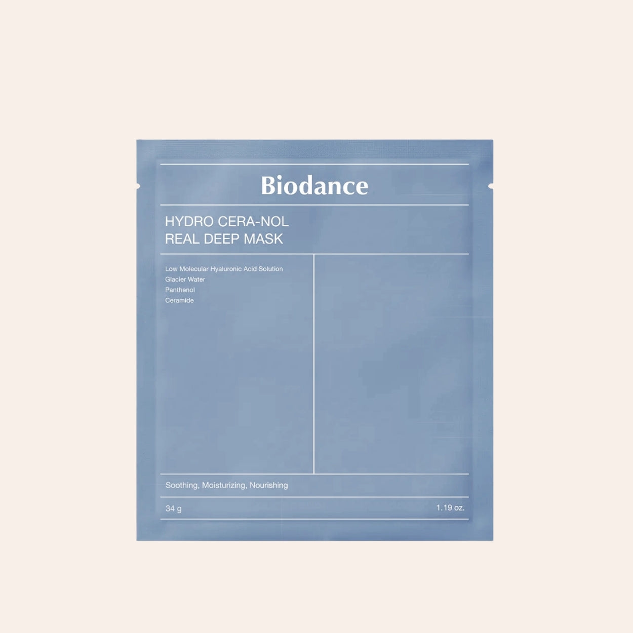 Biodance Hydro Cera-nol Real Deep Mask 34 ml