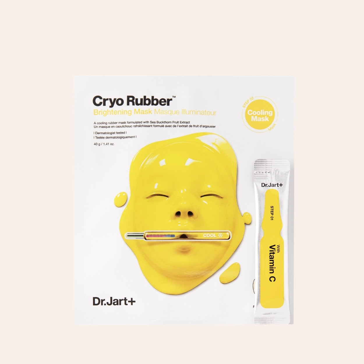 Dr. Jart+ Cryo Rubber Rozświetlająca Maska 40 ml