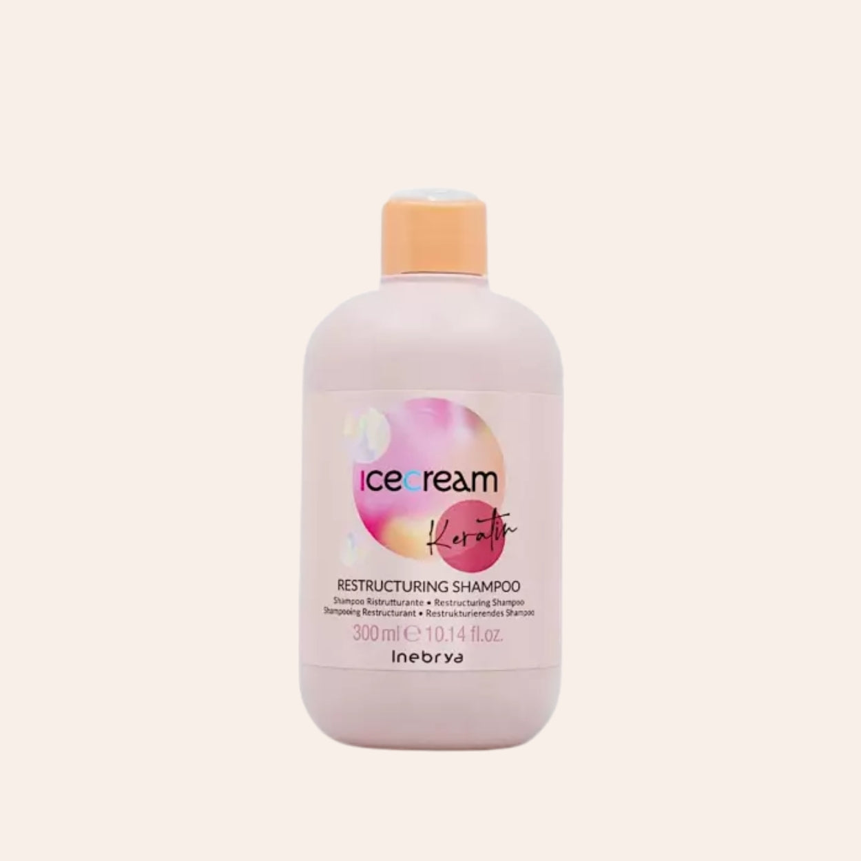 Inebrya Ice Cream Keratin Restructuring Szampon 300 ml