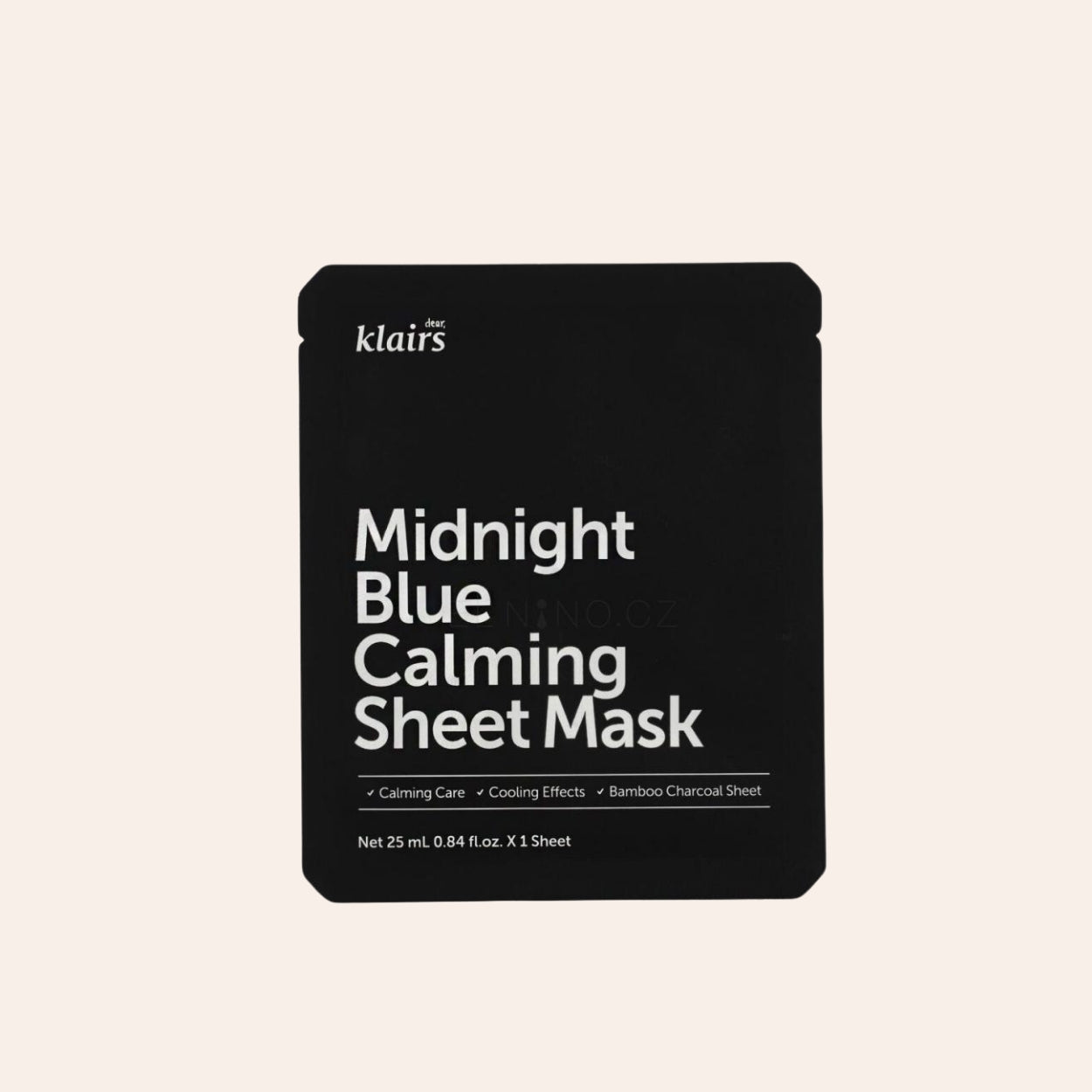 Dear, Klairs Midnight Blue Kojąca maska w płachcie 25 ml