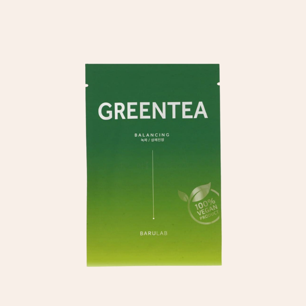 Barulab Green Tea Maska do twarzy balansująca 23 ml