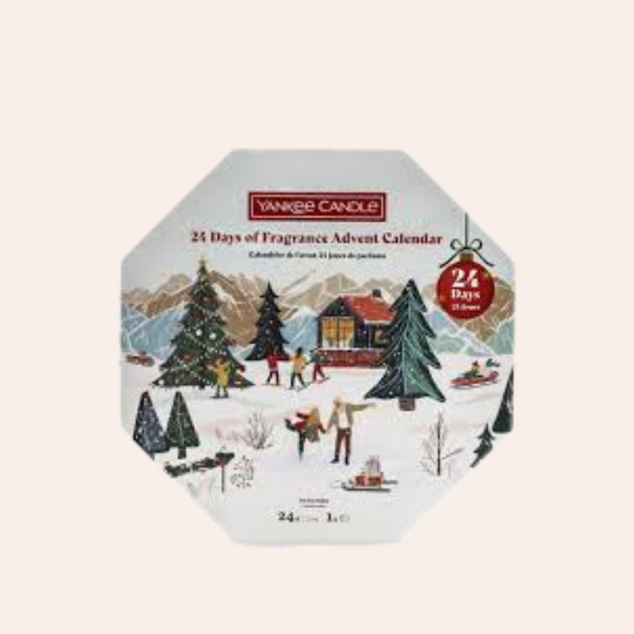 Yankee Candle Kalendarz adwentowy 24 dni zapachów 9,8 ml