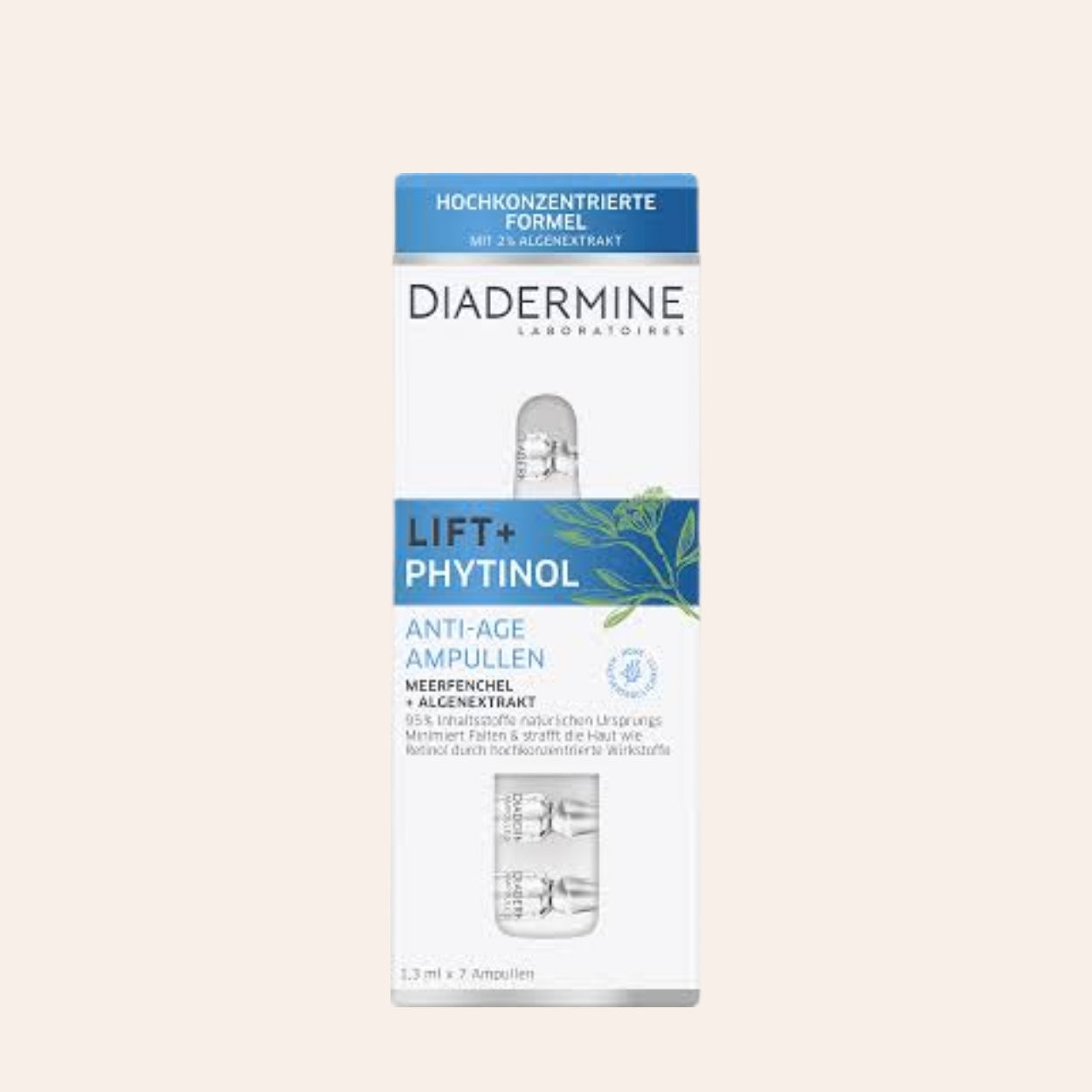 Diadermine Lift+ Phytoretinol Ampułki Przeciwstarzeniowe 7x1,3 ml