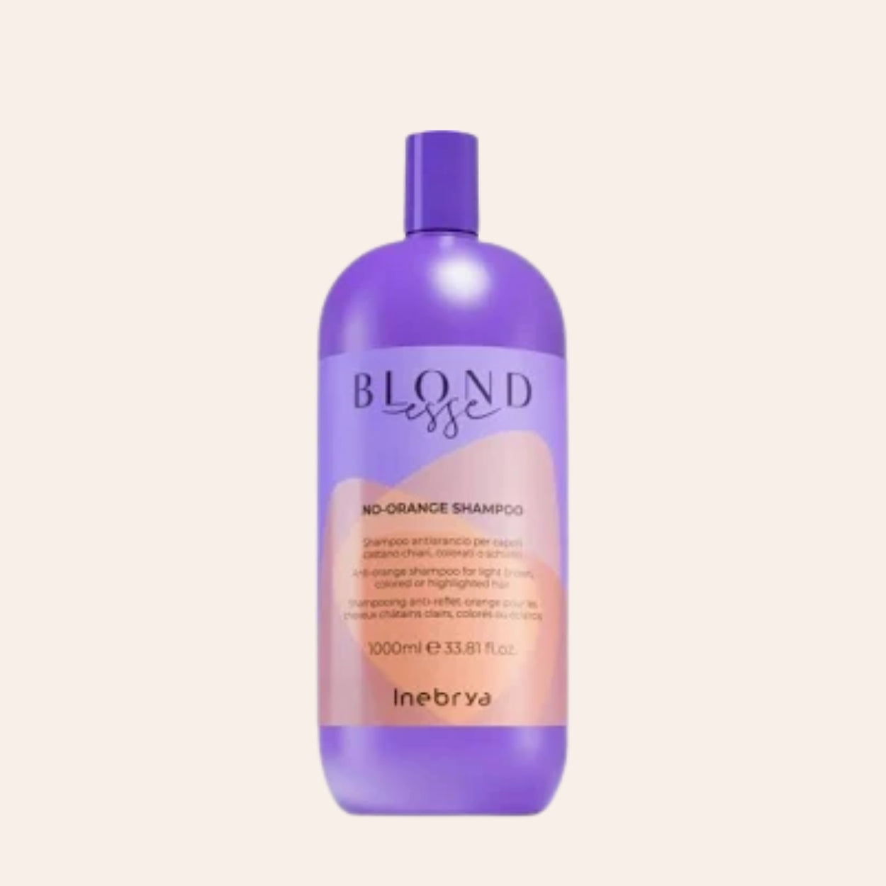 Inebrya BLONDesse Szampon No-Orange 1000 ml