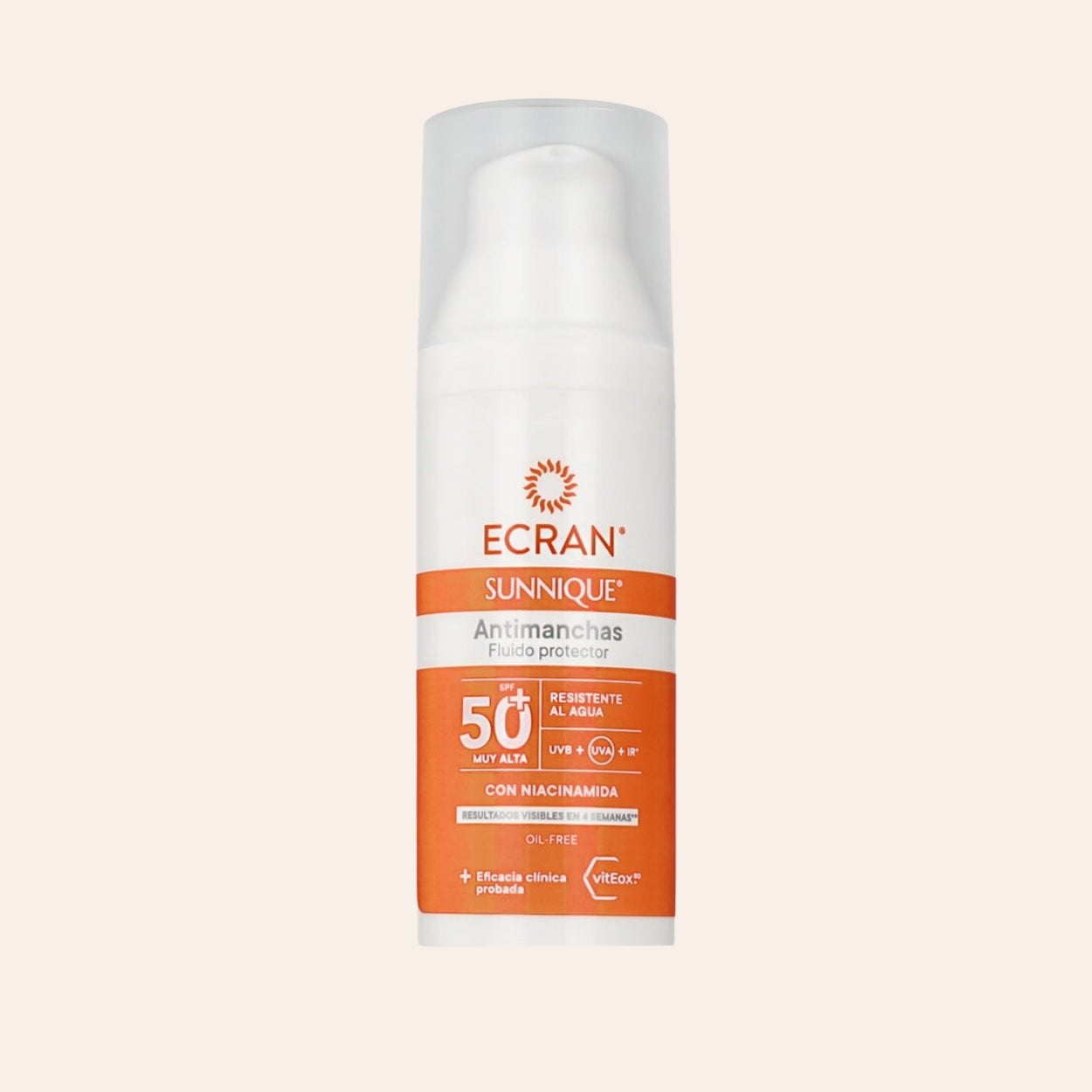Ecran Sunnique Fluid ochronny przeciw przebarwieniom 50 ml