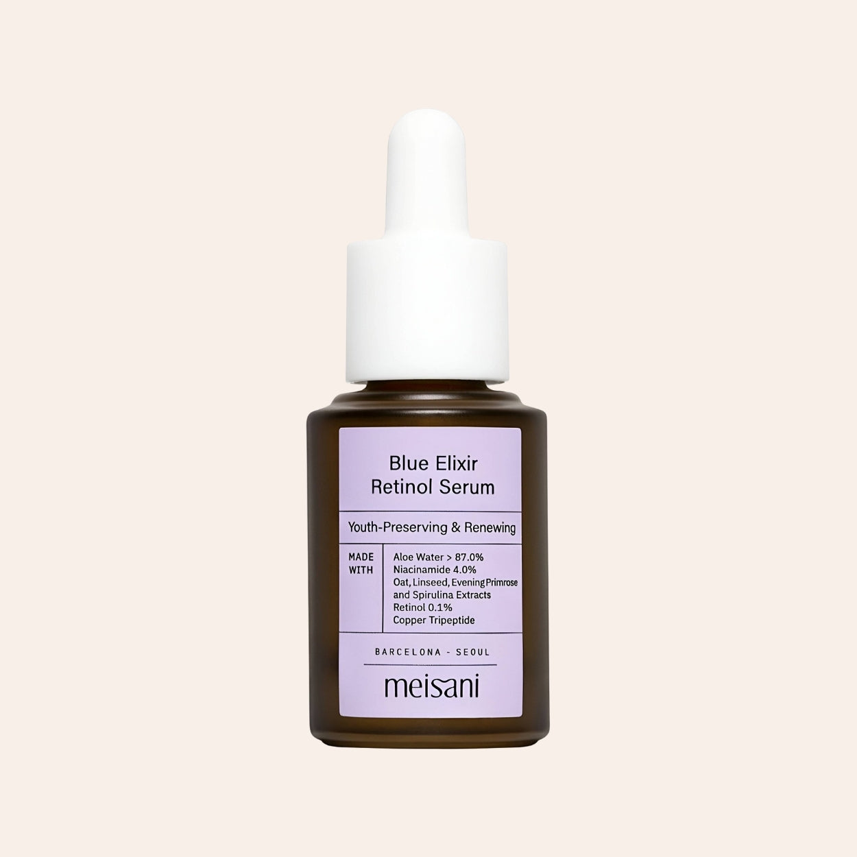 Meisani Blue Elixir Serum z retinolem 15 ml