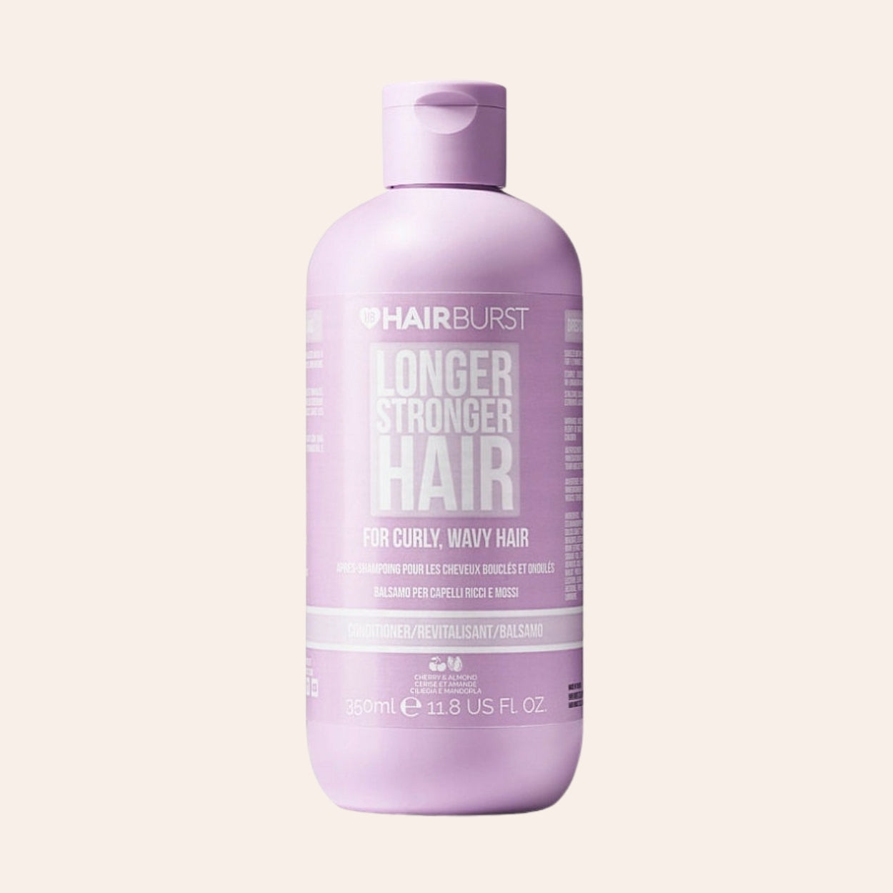 HairBurst Odżywka do włosów kręconych i falowanych, dłuższe i mocniejsze włosy 350 ml