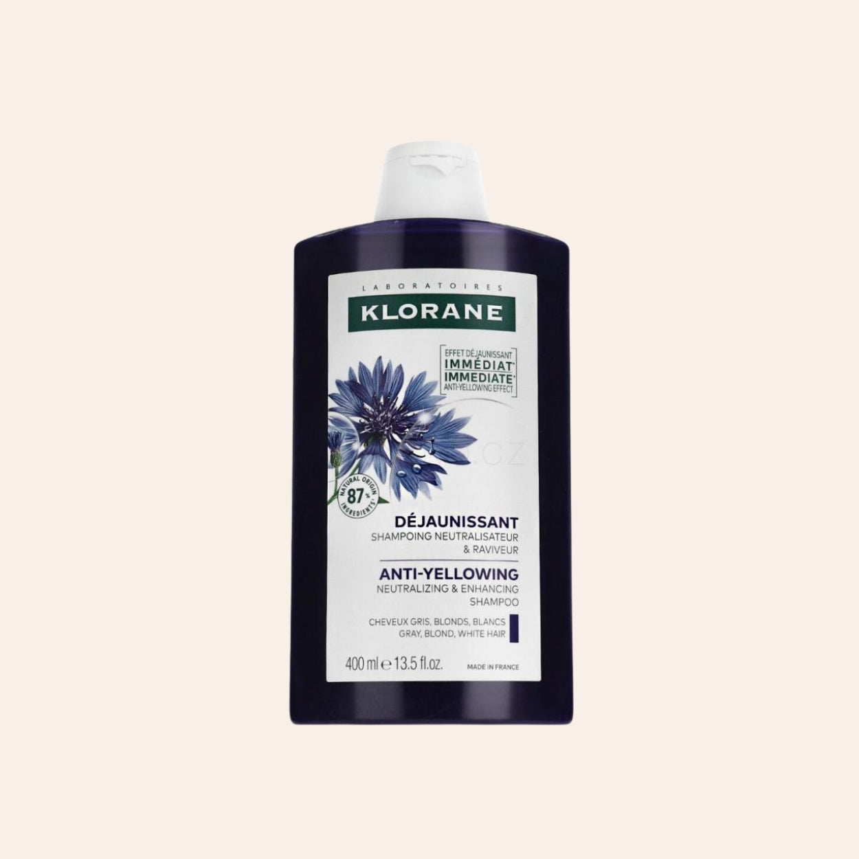 Klorane Organiczny Centaury Przeciwżółknięciu 400 ml