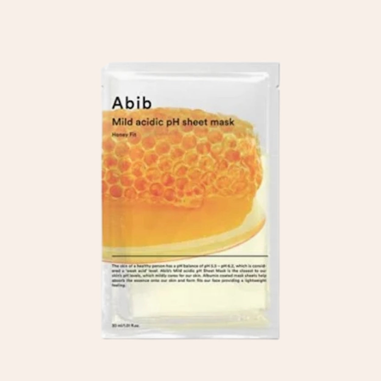 Abib Mild Acidic pH Maska w płachcie Honey Fit 30 ml