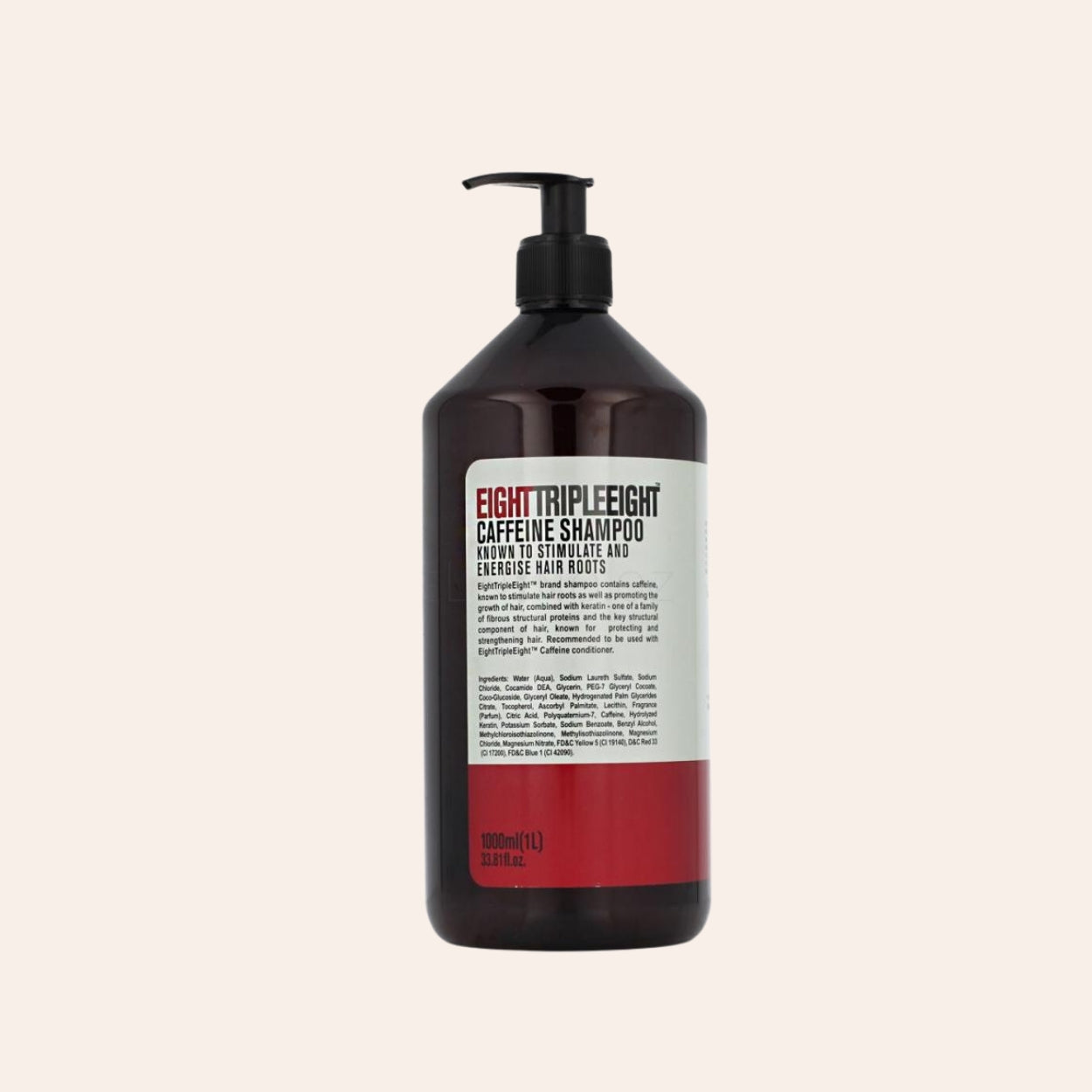 Eight Triple Eight Szampon Kofeinowy 1000 ml
