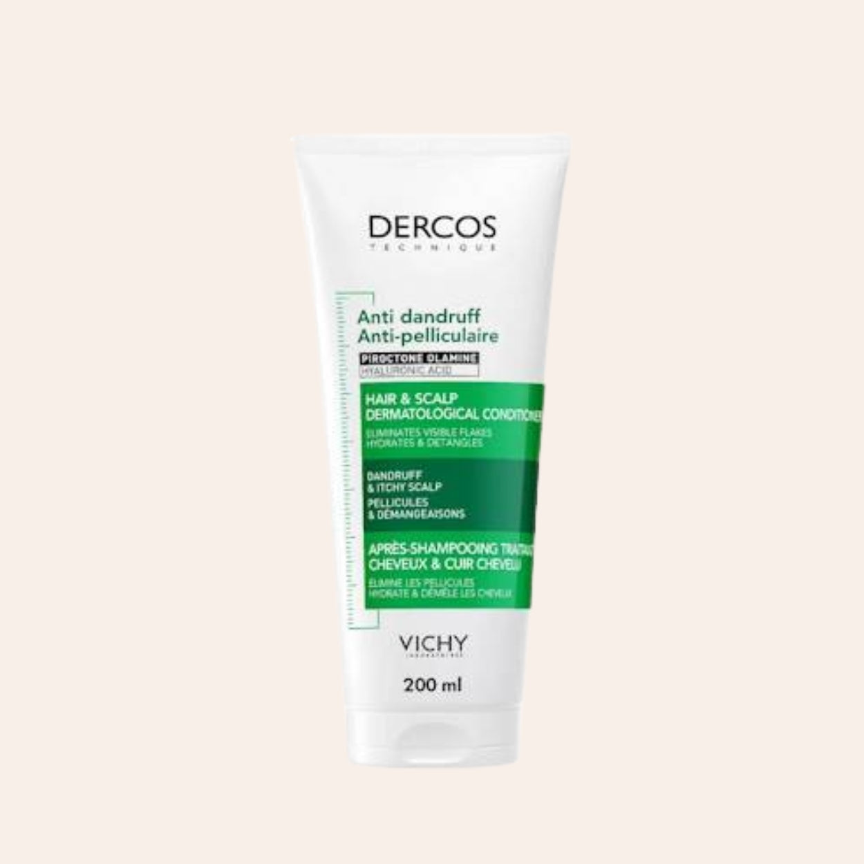 Vichy Dercos przeciwłupieżowa odżywka dermatologiczna do włosów i skóry głowy 200 ml