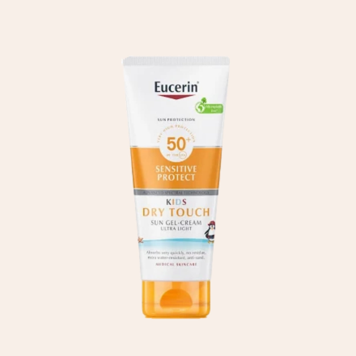 Eucerin Sun Kids Sensitive Protect Żel-krem suchy w dotyku 400 ml