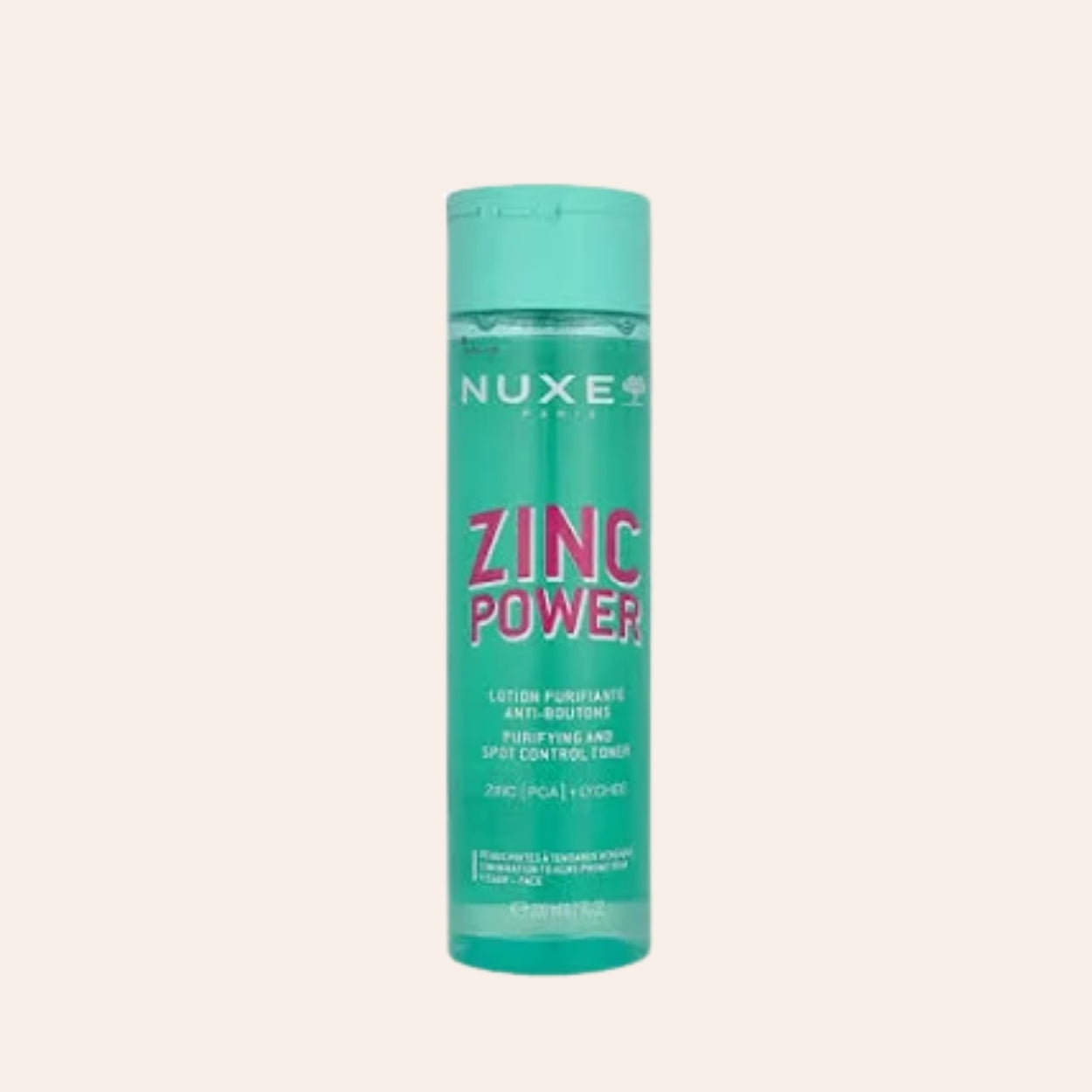 NUXE Zinc Power Tonik oczyszczający i kontrolujący niedoskonałości 200 ml