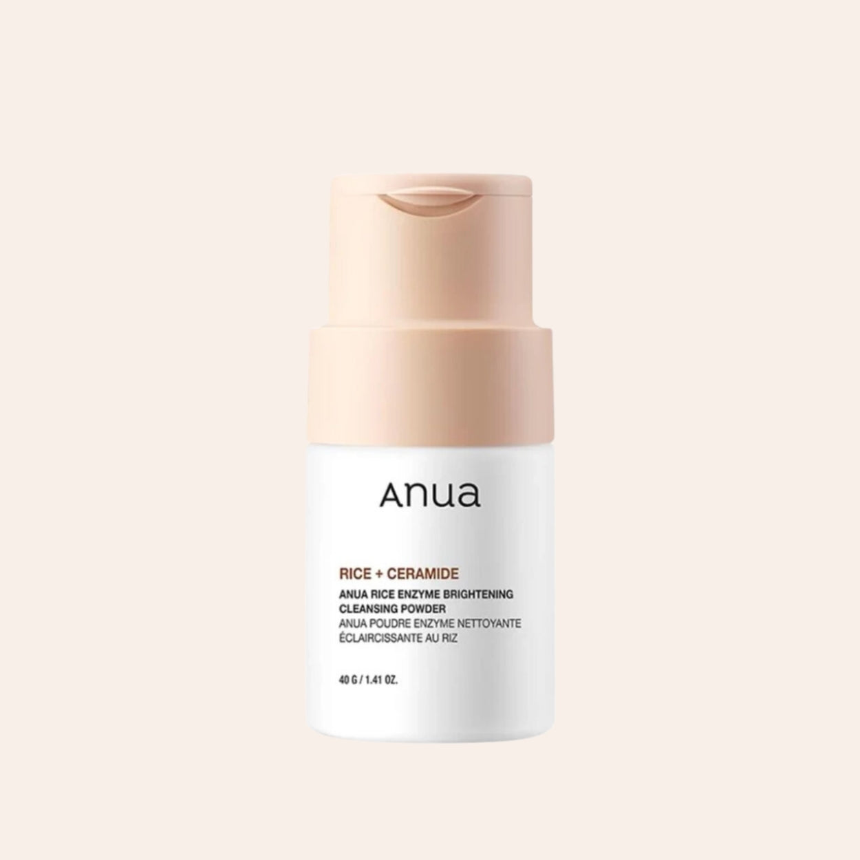 Anua Rice + Ceramide Enzyme Rozjaśniający puder do oczyszczania 40 ml
