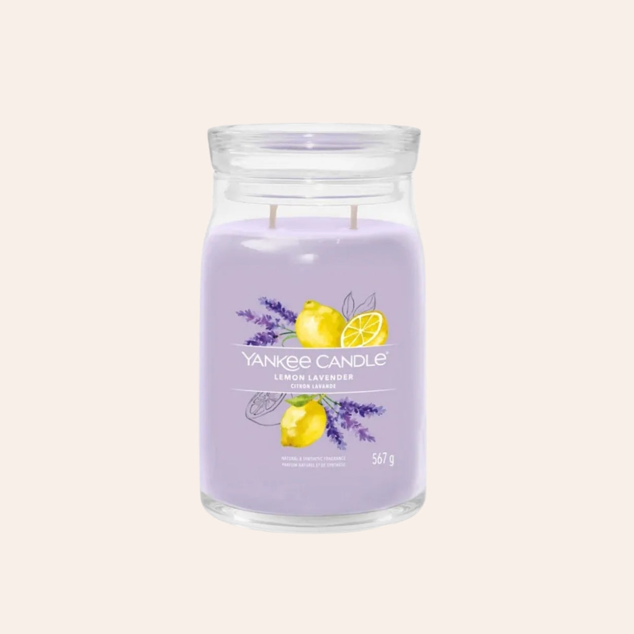 Yankee Candle Signature Cytryna Lawenda 567 ml