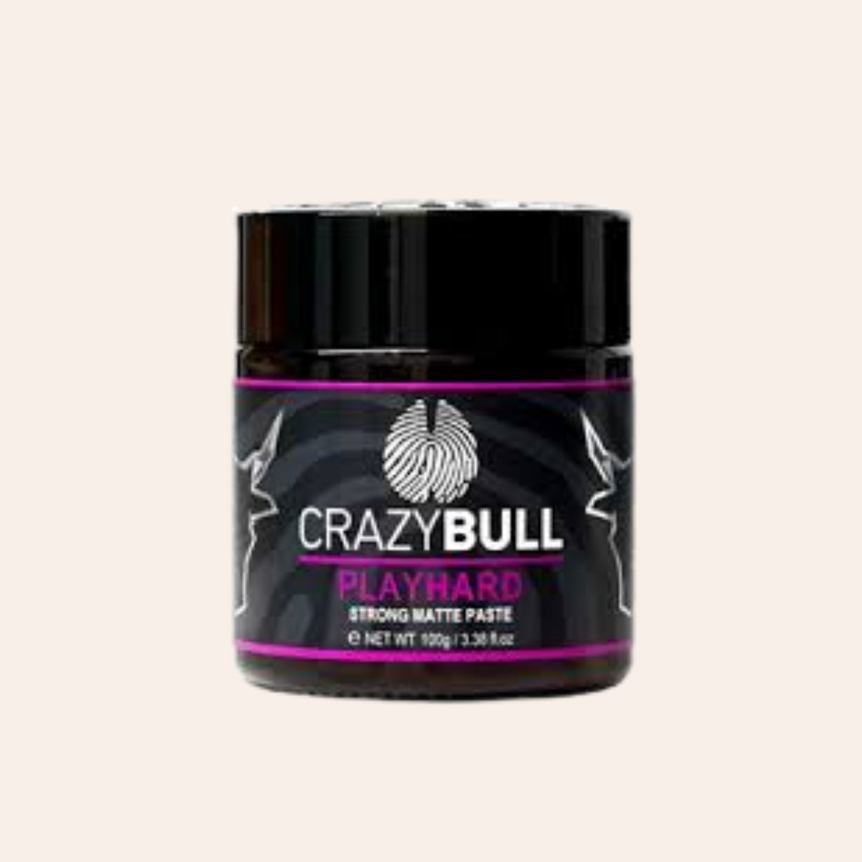 Crazy Bull Play Hard Mocna matowa pasta 100 ml