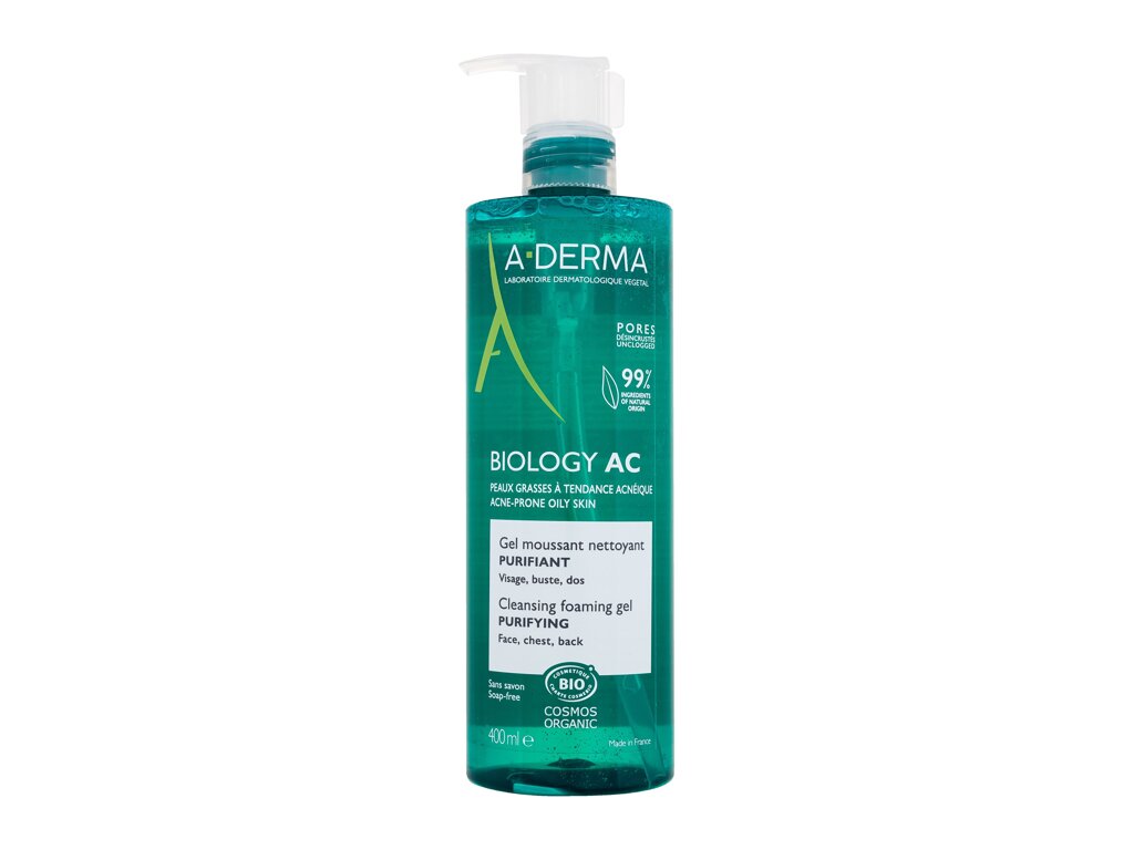 A-Derma Biology AC pieniący się żel oczyszczający 400 ml