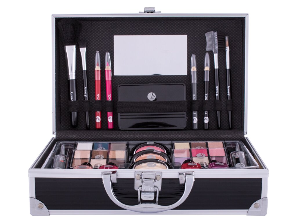 2K Fabulous Beauty Train Case czarny 66,9 ml