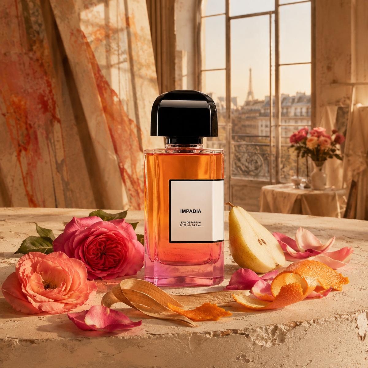 BDK Parfums Impadia v pařížském ateliéru při východu slunce – MrRizz