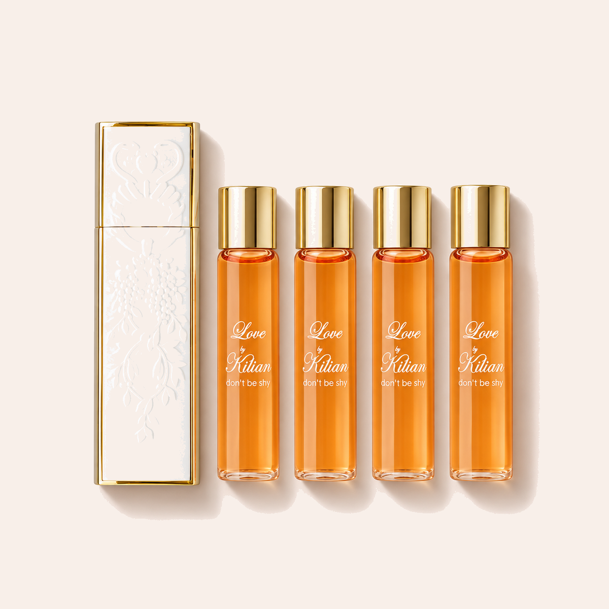 By Kilian Love, Don’t Be Shy Travel Set EDP 4×7,5 ml – titulní fotografie setu – MrRizz