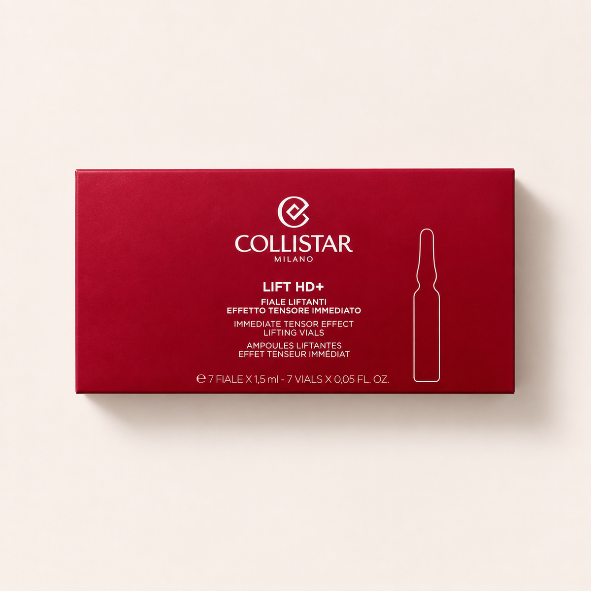 Collistar Lift HD+ Immediate Tensor Effect Lifting Vials 7x1,5 ml – pleťové sérum – MrRizz
