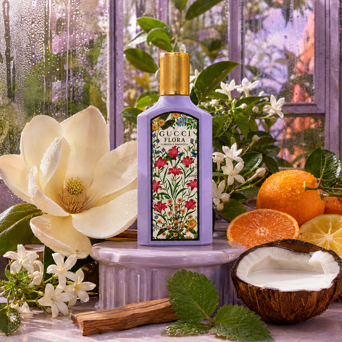 Gucci Flora Gorgeous Magnolia – skleníkové zátiší s magnólií, citrusy, jasmínem a kokosem – MrRizz