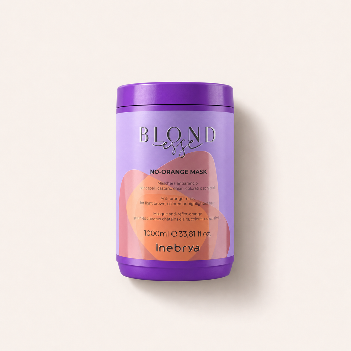 Inebrya BLONDesse No-Orange Mask 1000 ml – maska na vlasy – MrRizz