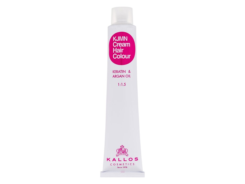 Kallos Cosmetics KJMN Cream Hair Colour Keratin & Argan Oil 100 ml - 100ml - Barva na vlasy