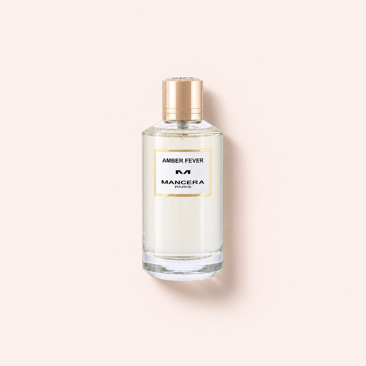 Mancera Amber Fever EDP 120 ml na teplém světlém pozadí – MrRizz