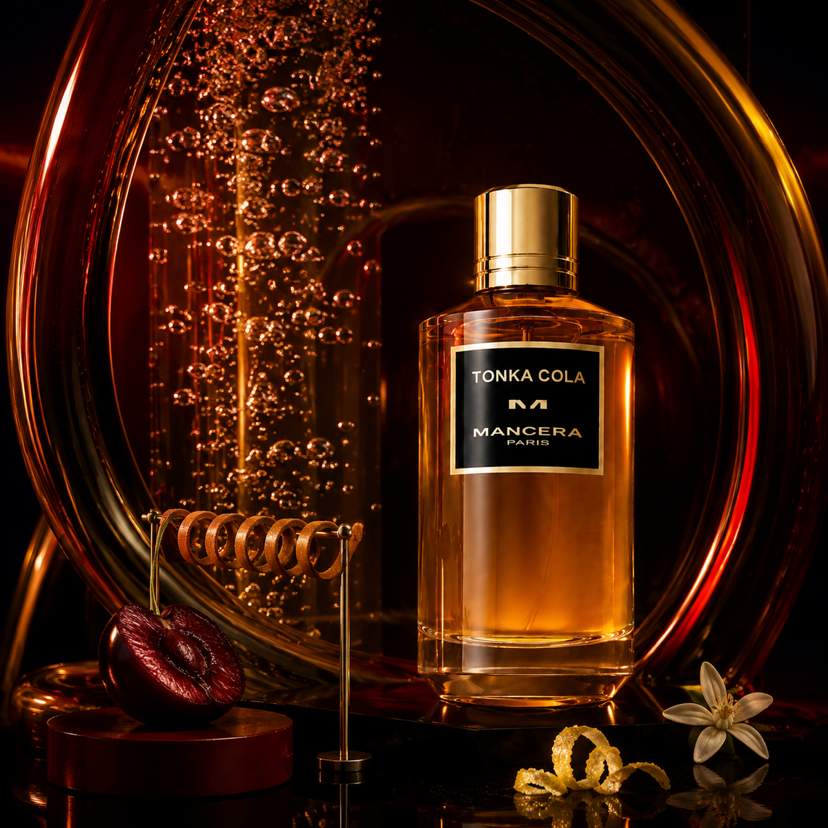 Mancera Tonka Cola EDP – emocionální fotografie v kinetické karbonizační laboratoři – MrRizz