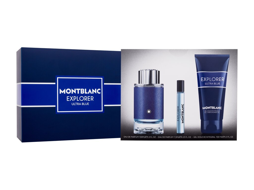 Montblanc Explorer Ultra Blue 100 ml - 100ml - Parfémovaná voda