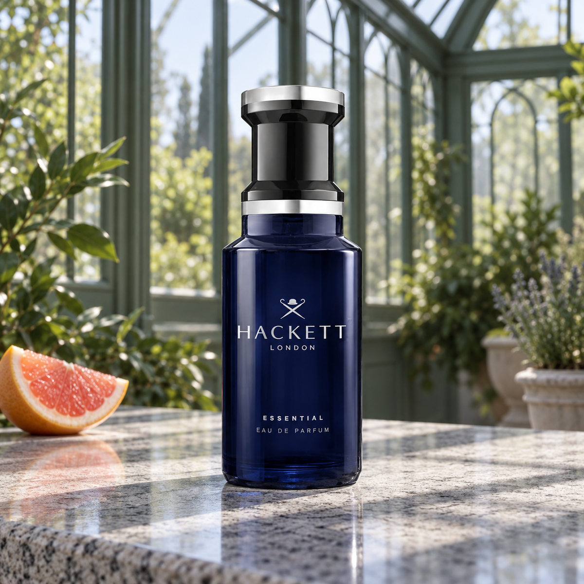 Hackett London Essential EDP 100 ml – produkt v prostředí