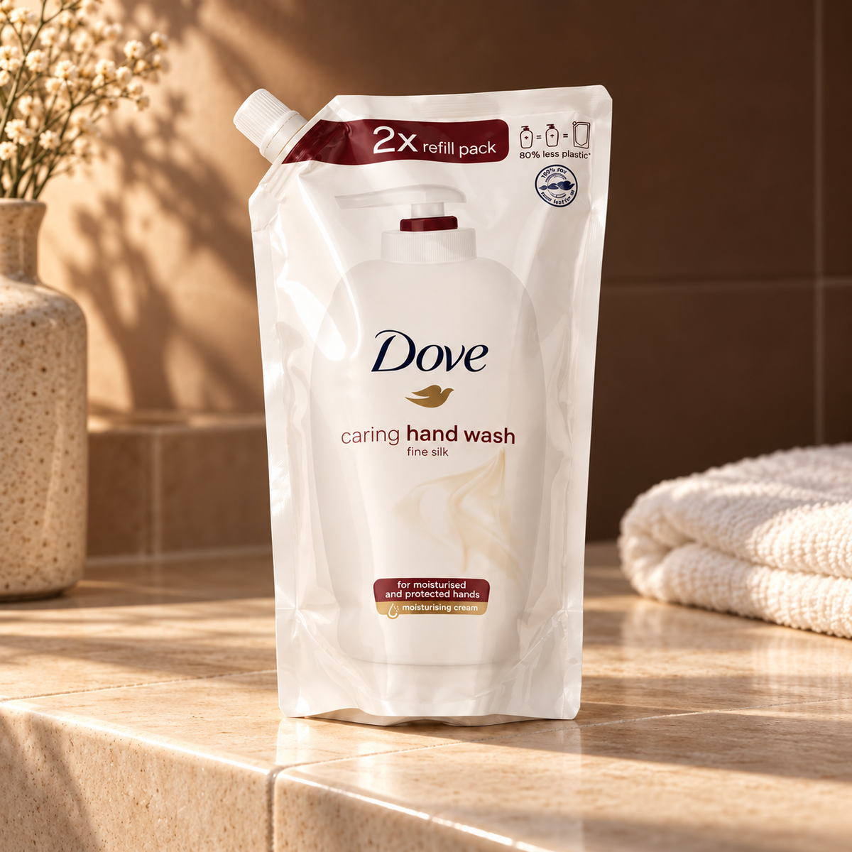 Dove Fine Silk 500 ml – produktová scéna – MrRizz
