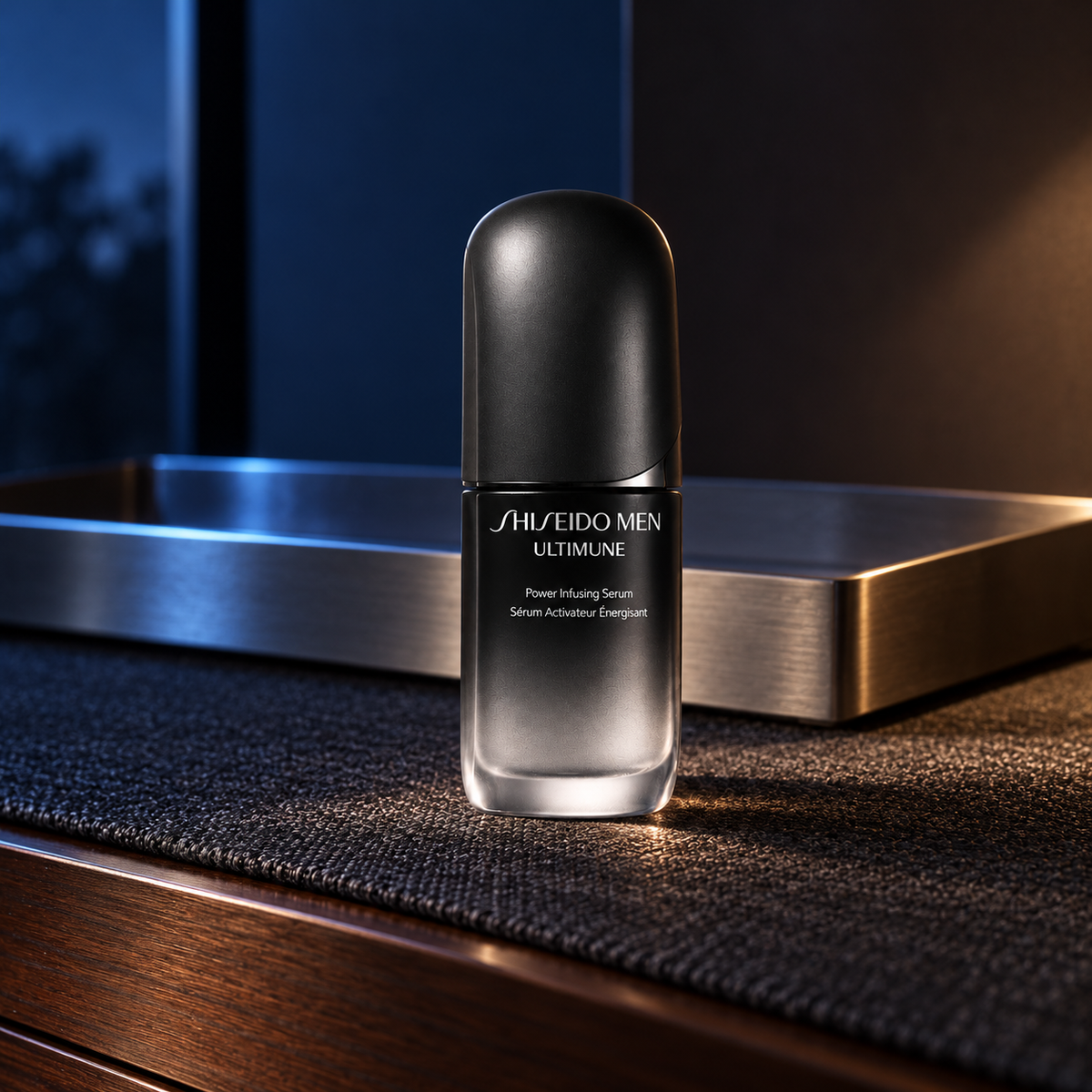 Shiseido MEN Ultimune Power Infusing Serum 50 ml – produktová scéna – MrRizz