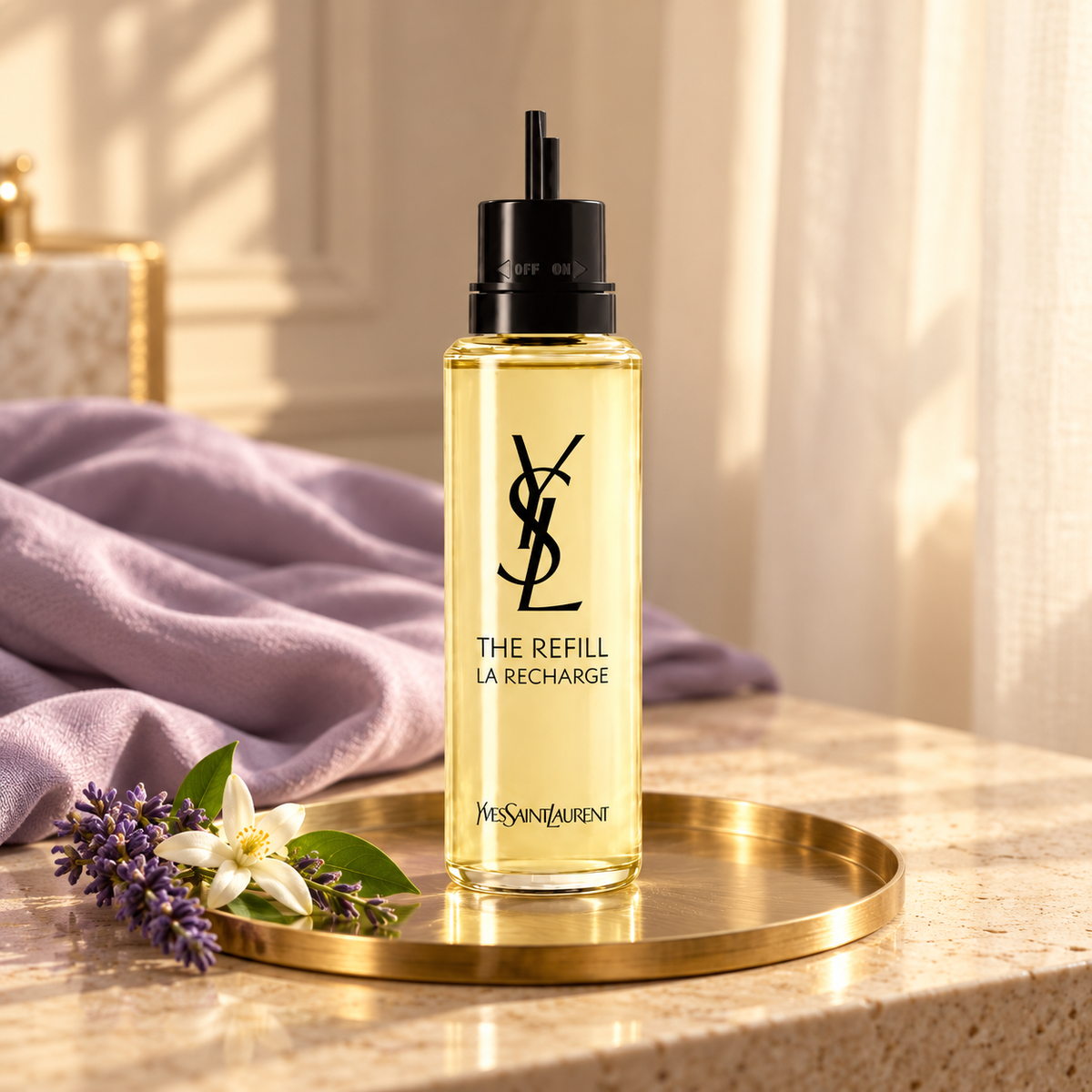 Yves Saint Laurent Libre 100 ml – produktová scéna – MrRizz