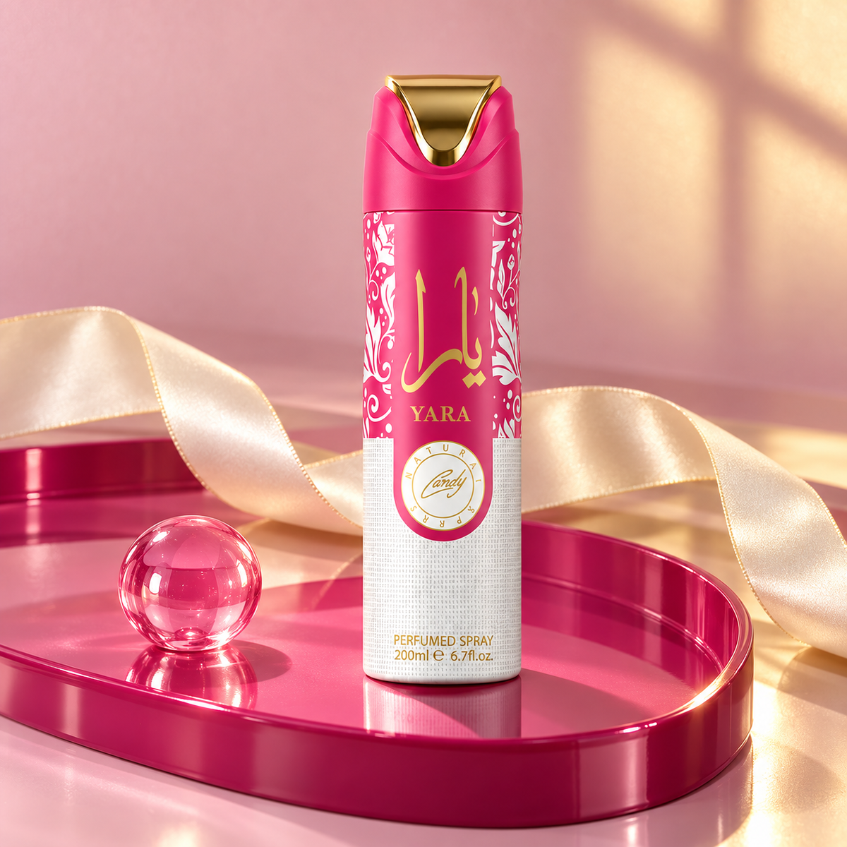 Lattafa Yara Candy 200 ml – produktová scéna – MrRizz