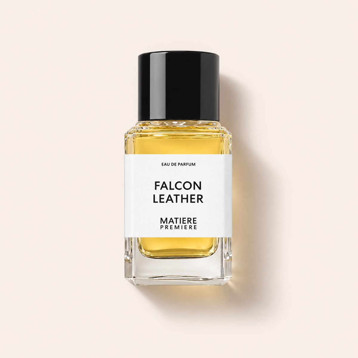 Matiere Premiere Falcon Leather EDP 50 ml na béžovém pozadí – MrRizz