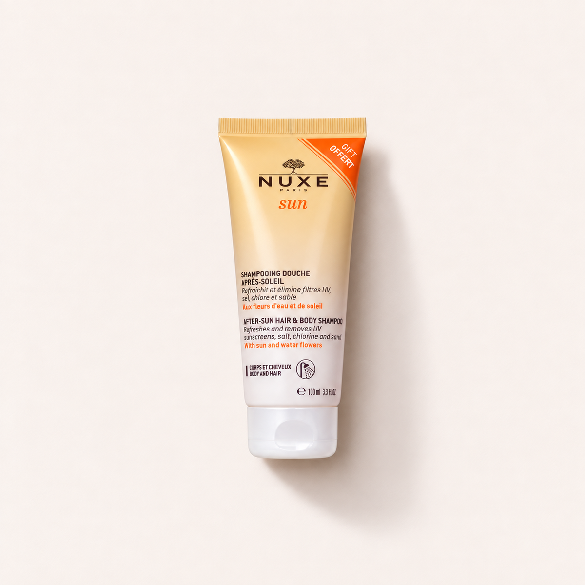 NUXE Sun After-Sun Hair & Body 100 ml – produktová fotografie – MrRizz
