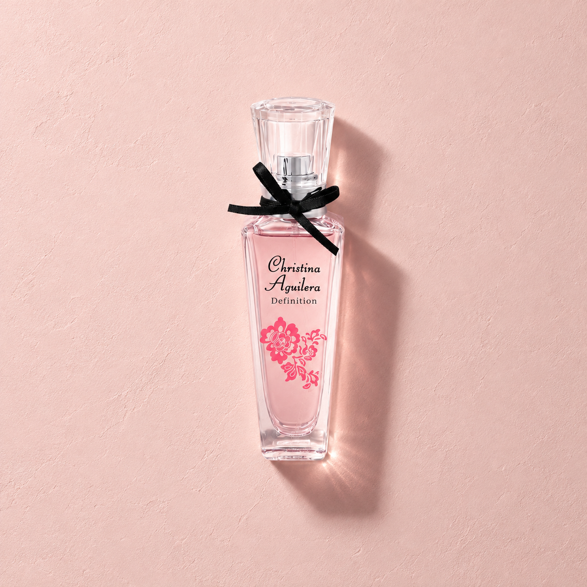 Christina Aguilera Definition 30 ml – parfém v prostředí, pohled shora s bočním stínem