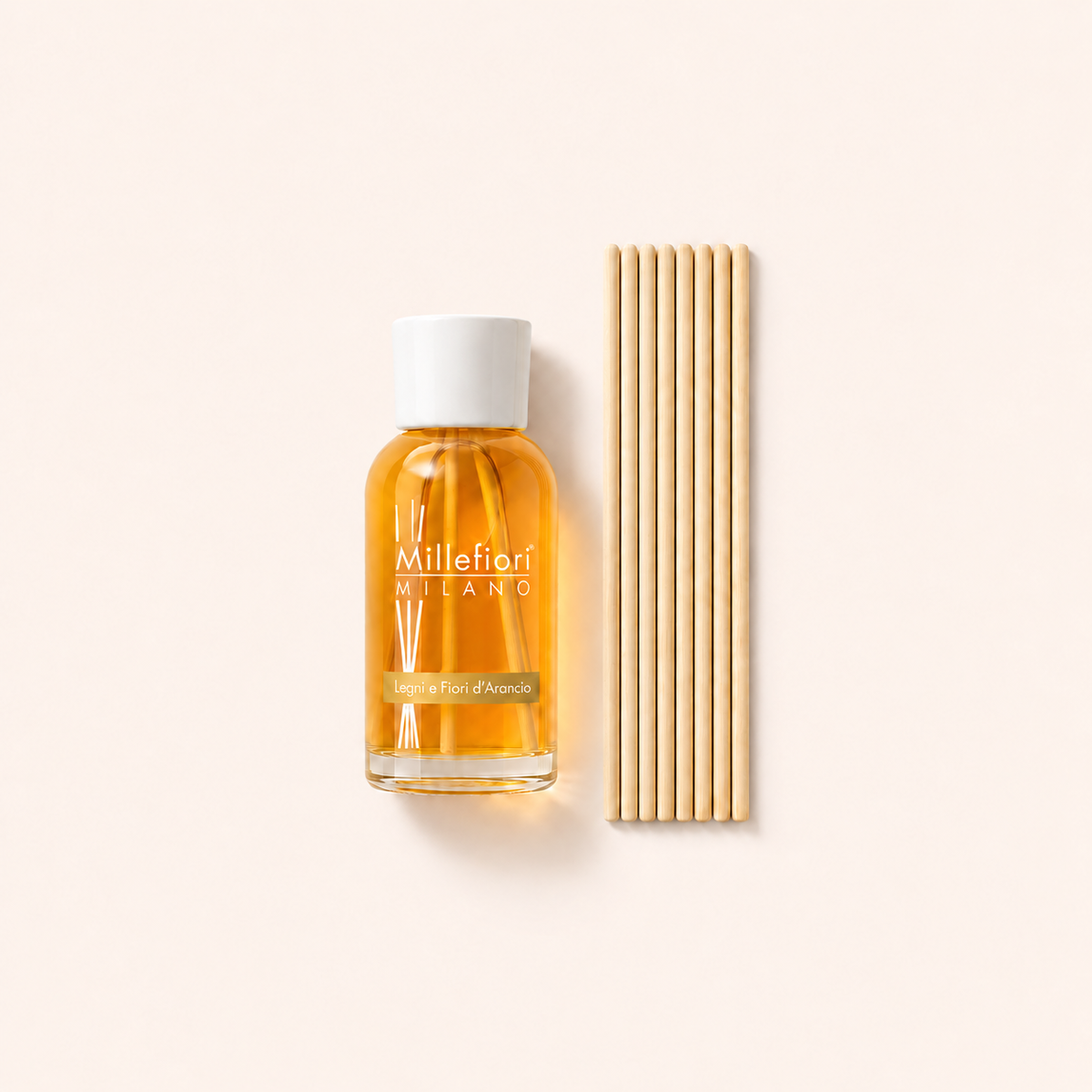 Millefiori Milano Natural Legni e Fiori d’Arancio difuzér 100 ml – MrRizz
