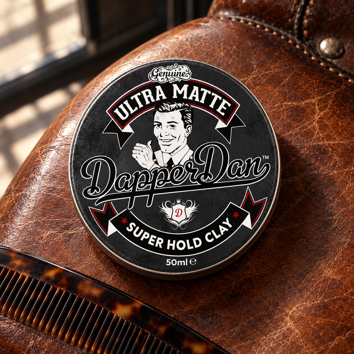 Dapper Dan Ultra Matte Clay 50 ml – produktová scéna – MrRizz